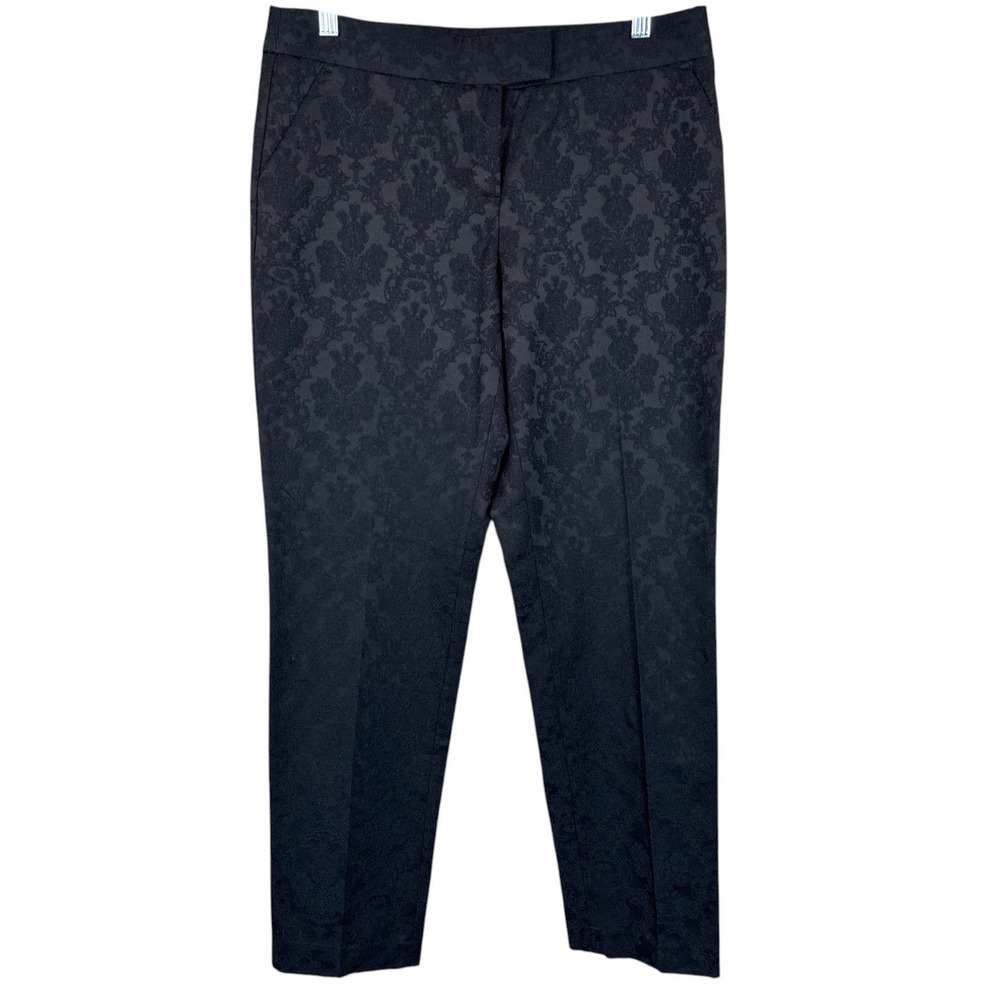 NOT FOR SALE Floral Jacquard Dress Pants Career Trousers